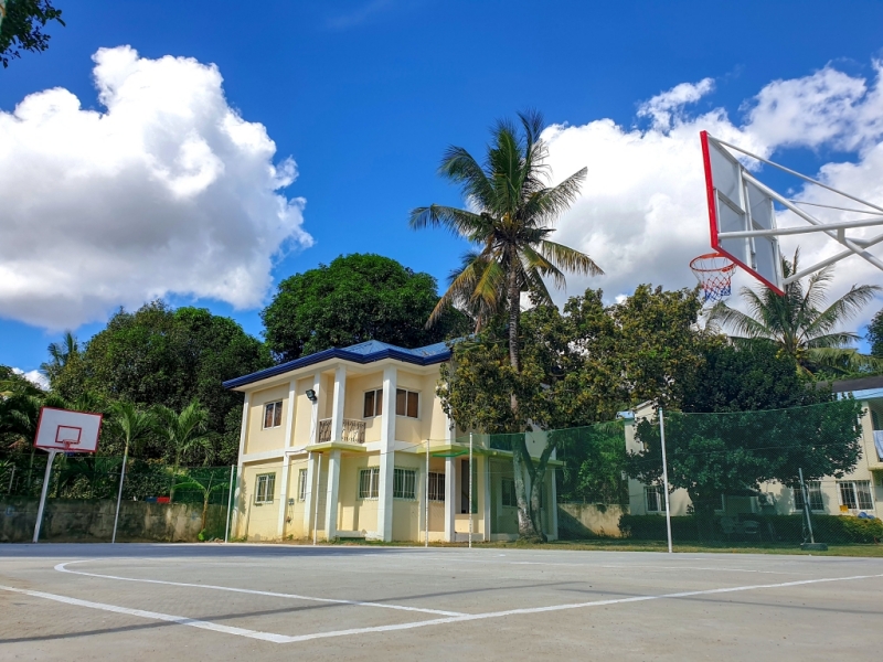 フィリピン留学 Cebu21 - CG Academy-Basketball court-1